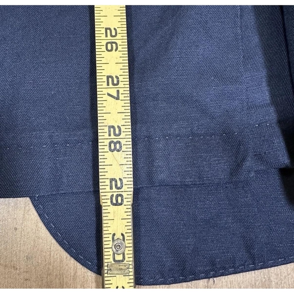 Rodd & Gunn Blazer Mens XL Navy Cotton Linen Unstructured Sport Coat Jacket - Picture 12 of 12